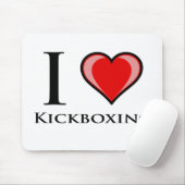 私はKickboxingを愛します マウスパッド (マウス)