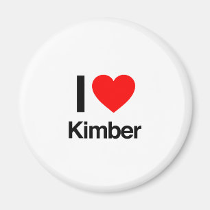 私はkimberを愛します マグネット