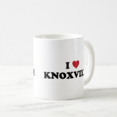 私はKnoxvilleテネシー州を愛します コーヒーマグカップ (正面右)