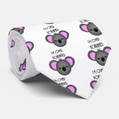 私はKoalafied -おもしろいなコアラ動物のしゃれにあります ネクタイ (ロール)
