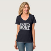 私はKONYのTシャツとあります Tシャツ (正面フル)
