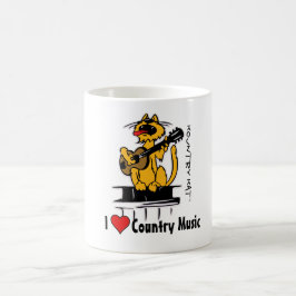 私はKountry Katによってカントリーミュージックを愛します コーヒーマグカップ