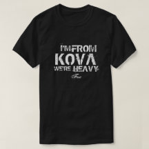 私はKovaのTシャツからあります