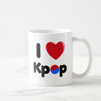私はKpopのマグを愛します コーヒーマグカップ