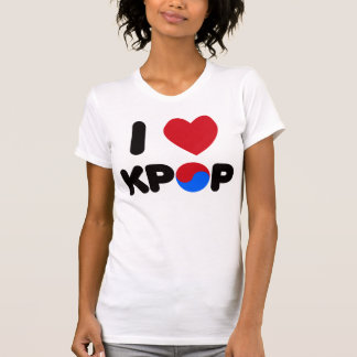 私はkpopのワイシャツを愛します tシャツ