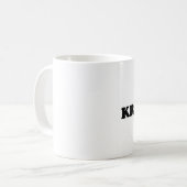 私はKrav Magaを愛します コーヒーマグカップ (正面左)