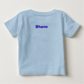 私はKUNG FUを知っています ベビーTシャツ (裏面)