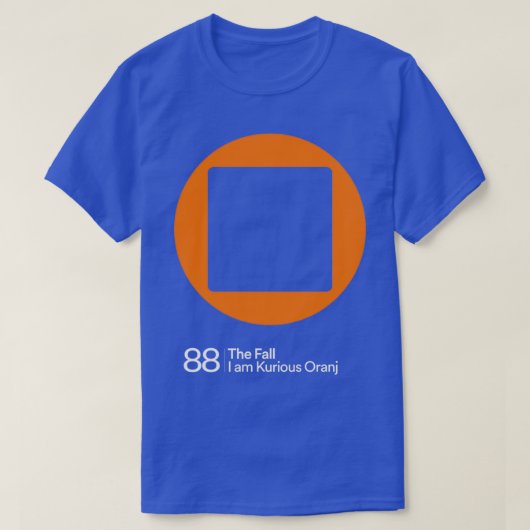 私はKurious Oranj Tシャツ (デザイン正面)