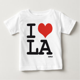 私はLAを愛します ベビーTシャツ