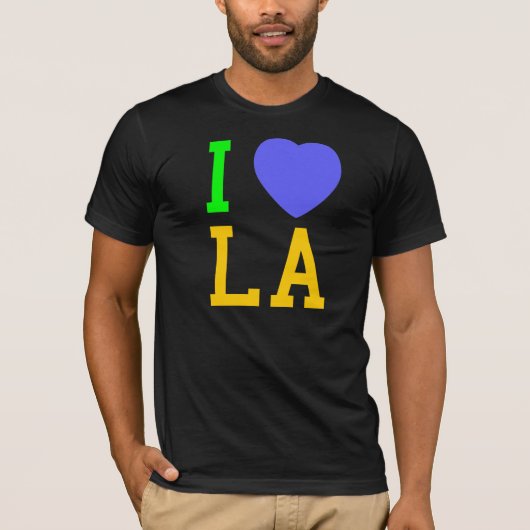 私はLAを愛します Tシャツ (正面)