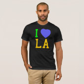 私はLAを愛します Tシャツ (正面フル)