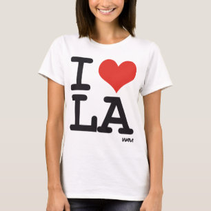 私はLAを愛します Tシャツ