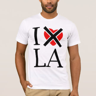 私はLAを憎みます Tシャツ