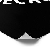 私はLactose Pun Dark BGので、私はこのように踊る ポスター (角)