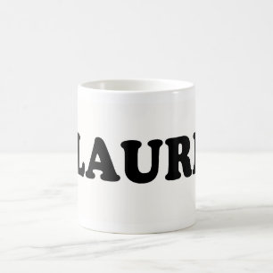 私はLAURENを愛します コーヒーマグカップ