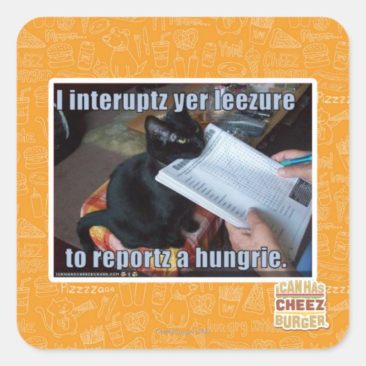 私はLeezureをインターップ スクエアシール (正面)