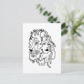 私はLEOです ポストカード (スタンド正面)