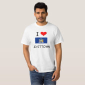 私はLevittownニューヨークを愛します Tシャツ (正面フル)