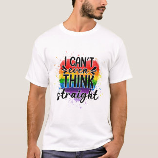 私はLGBTの月考えのギフトもできない Tシャツ