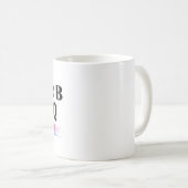 私はLGBTQでBを代表します コーヒーマグカップ (正面右)