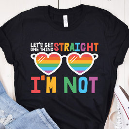 私はLGBTQプライドではない Tシャツ