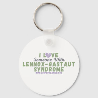私はLGSボタンキーチェーンで人を愛している キーホルダー