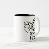 私はLigerです ツートーンマグカップ (正面右)