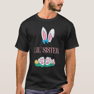 私はLil Sister Bunny Cute Group Matching Famil Tシャツ