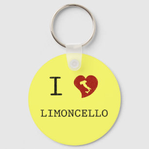 私はLimoncelloを愛します キーホルダー