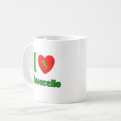 私はLimoncelloを愛します コーヒーマグカップ (正面左)