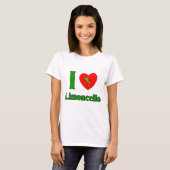 私はLimoncelloを愛します Tシャツ (正面フル)