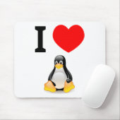 私はLinuxを愛します マウスパッド (マウス)