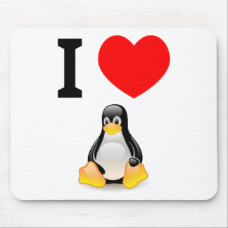 私はLinuxを愛します マウスパッド