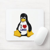 私はLinuxを愛します マウスパッド (マウス)