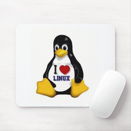 私はLinuxを愛します マウスパッド (マウス)
