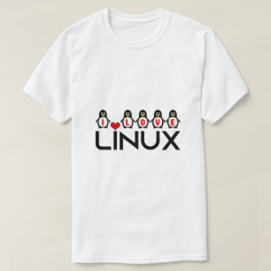 私はLinuxペンギンおもしろいユニークギーク Tシャツ