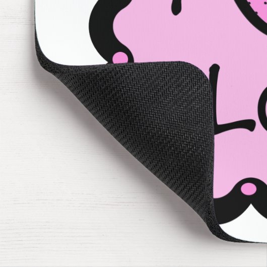 私はLoloのかわいいTシャツを愛します マウスパッド (コーナー)