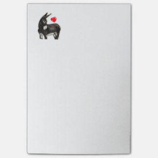 私はLongearsの平静なろばを愛します ポストイット