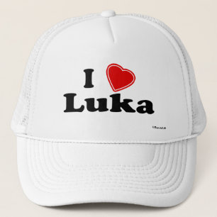 私はLukaを愛します キャップ