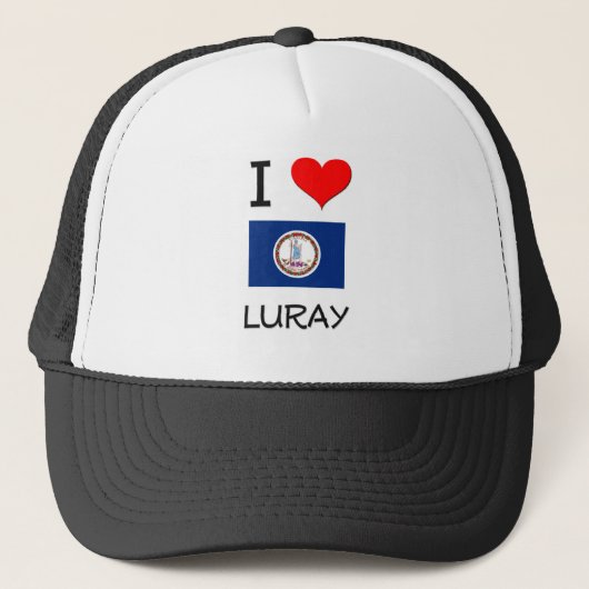 私はLurayヴァージニアを愛します キャップ (正面)