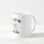 私はMのために私の悪魔の感謝祭おもしろい卵を取る コーヒーマグカップ (正面右)