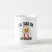 私はMのために私の悪魔の感謝祭おもしろい卵を取る コーヒーマグカップ (中央)