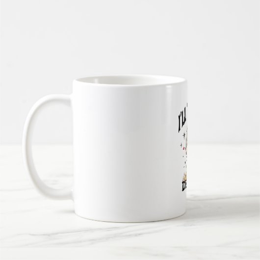 私はMのために私の悪魔の感謝祭おもしろい卵を取る コーヒーマグカップ (左)