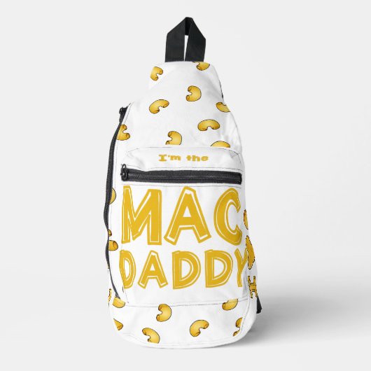 私はMacパパ スリングバッグ (正面)