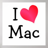 私はMac ポスター (正面)