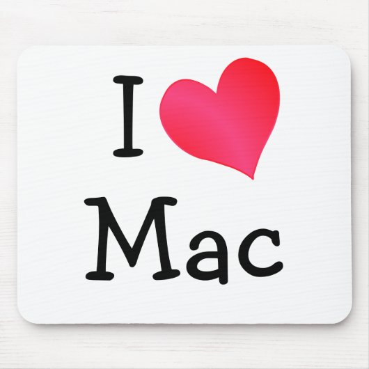 私はMac マウスパッド (正面)