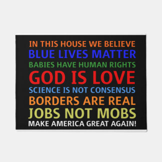 私はMAGA信じの形式で ドアマット