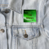 私はMalalaのキャンペーンです 缶バッジ (インサイチュ)