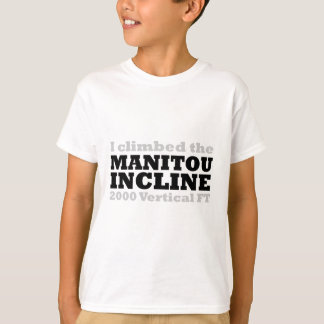 私はManitouの傾斜に上りました Tシャツ