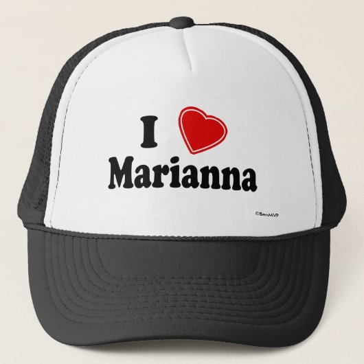 私はMariannaを愛します キャップ (正面)